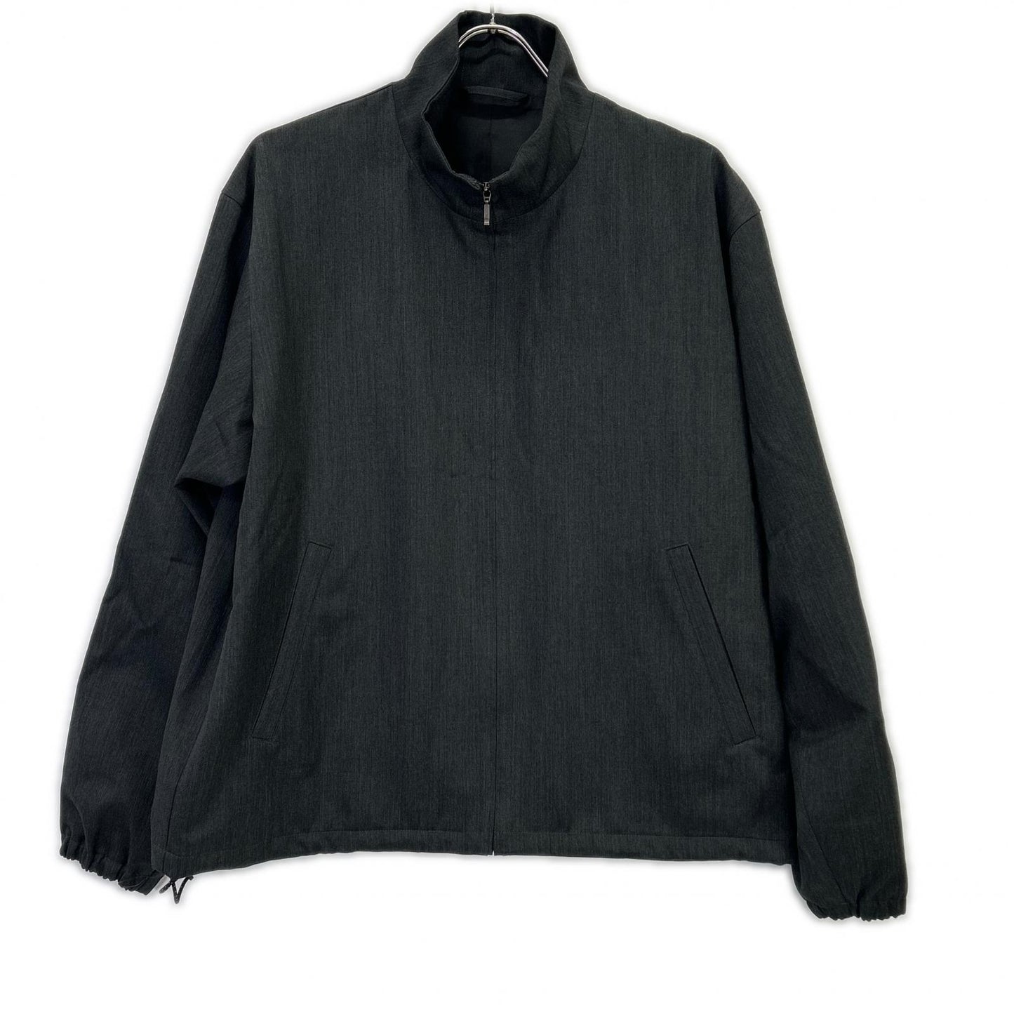 awasa AWS5-JK001 26SS Wool Gabardine Zip-Up Jacket