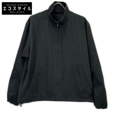 awasa AWS5-JK001 26SS Wool Gabardine Zip-Up Jacket