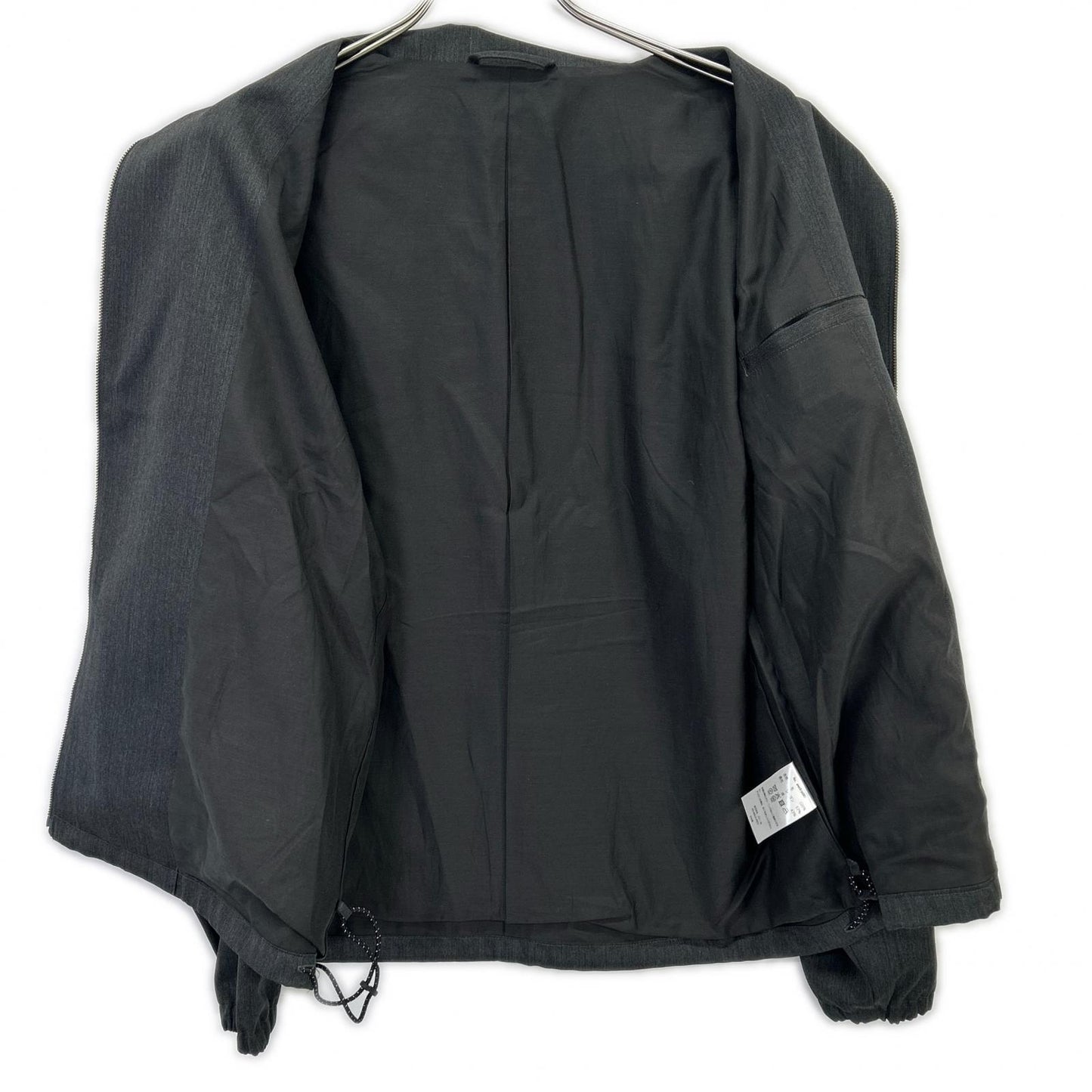 awasa AWS5-JK001 26SS Wool Gabardine Zip-Up Jacket