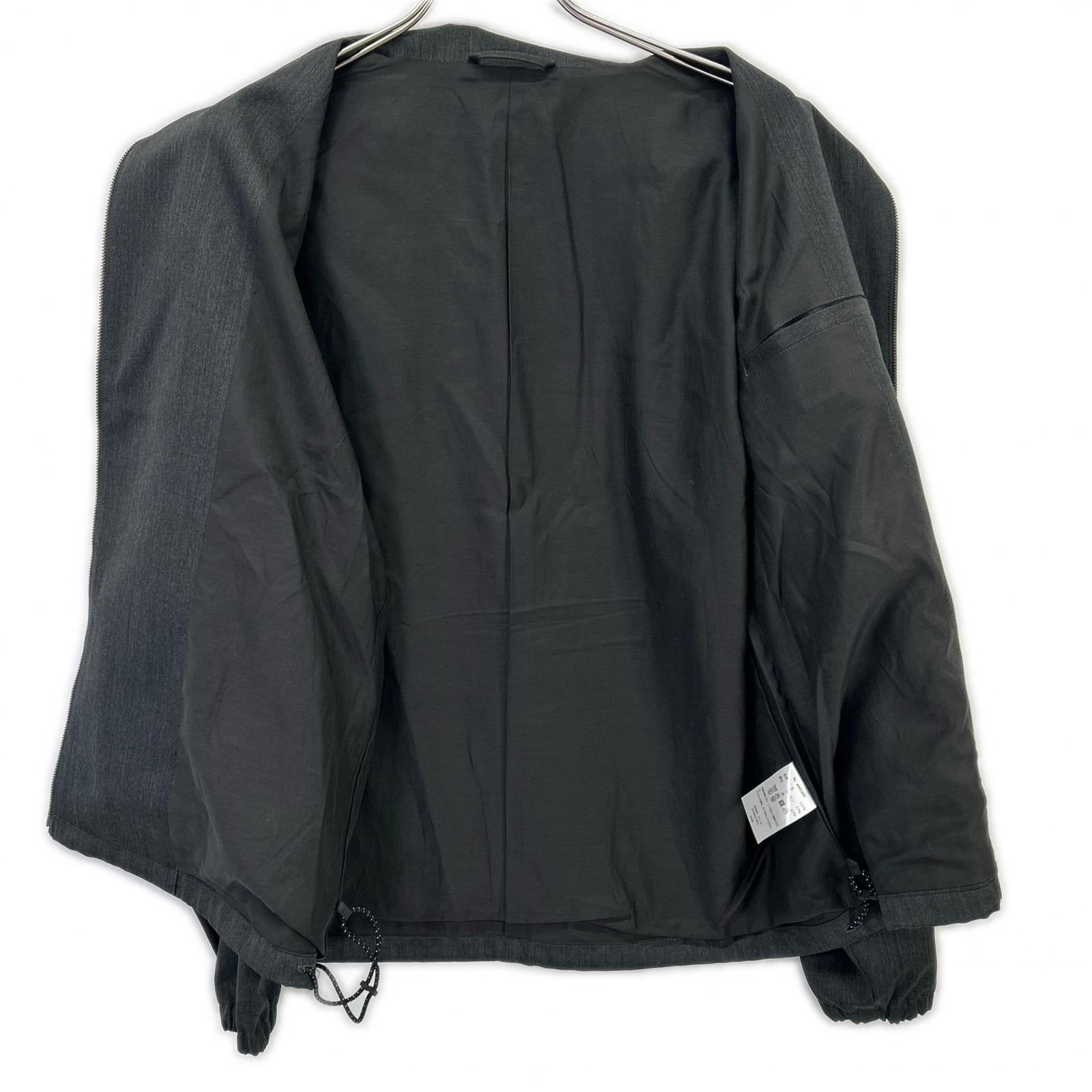 awasa AWS5-JK001 26SS Wool Gabardine Zip-Up Jacket