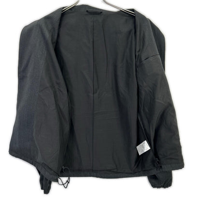 awasa AWS5-JK001 26SS Wool Gabardine Zip-Up Jacket