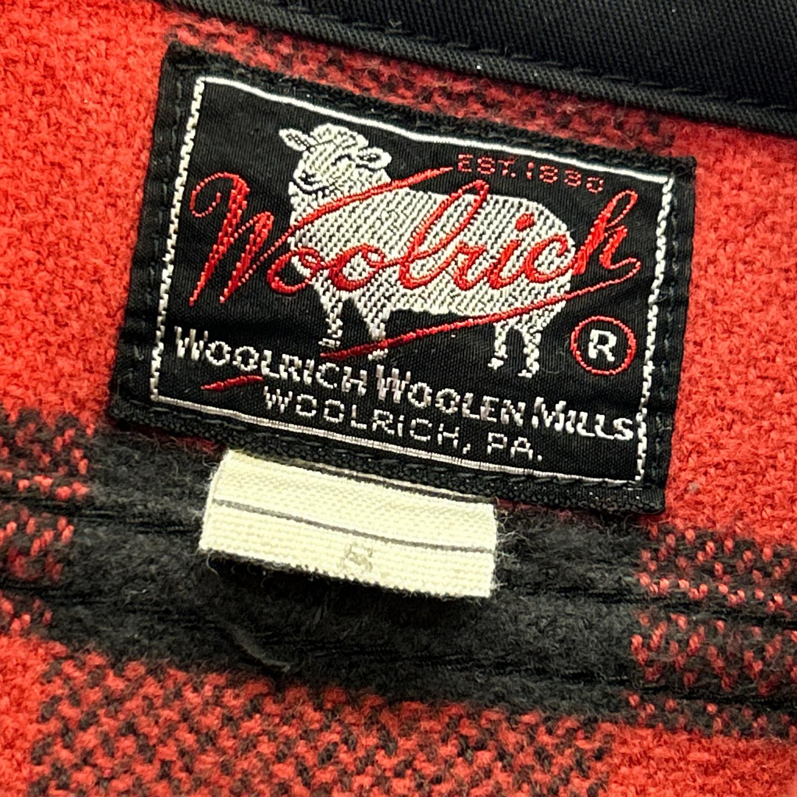 WOOLRICH 沃利奇 WOSI0080K 红色 长袖经典法兰绒衬衫 上衣
