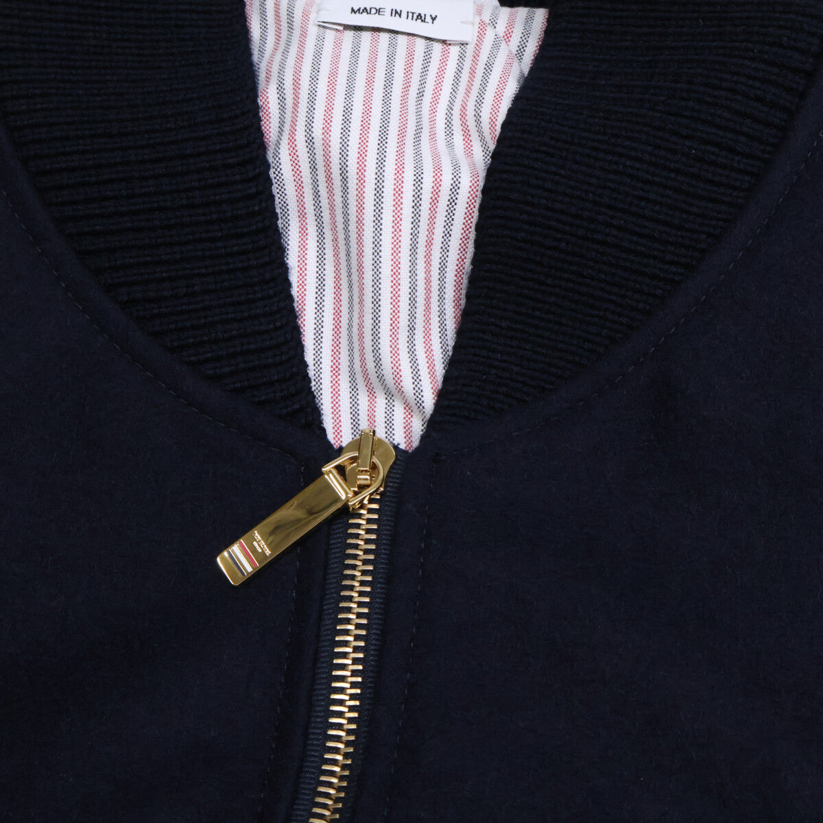 THOM BROWNE トムブラウン 新品同様 国内正規 MJO161X-05507-415 メルトンウール 4BAR オーバーサイズ ブルゾンジャケット ジャケット