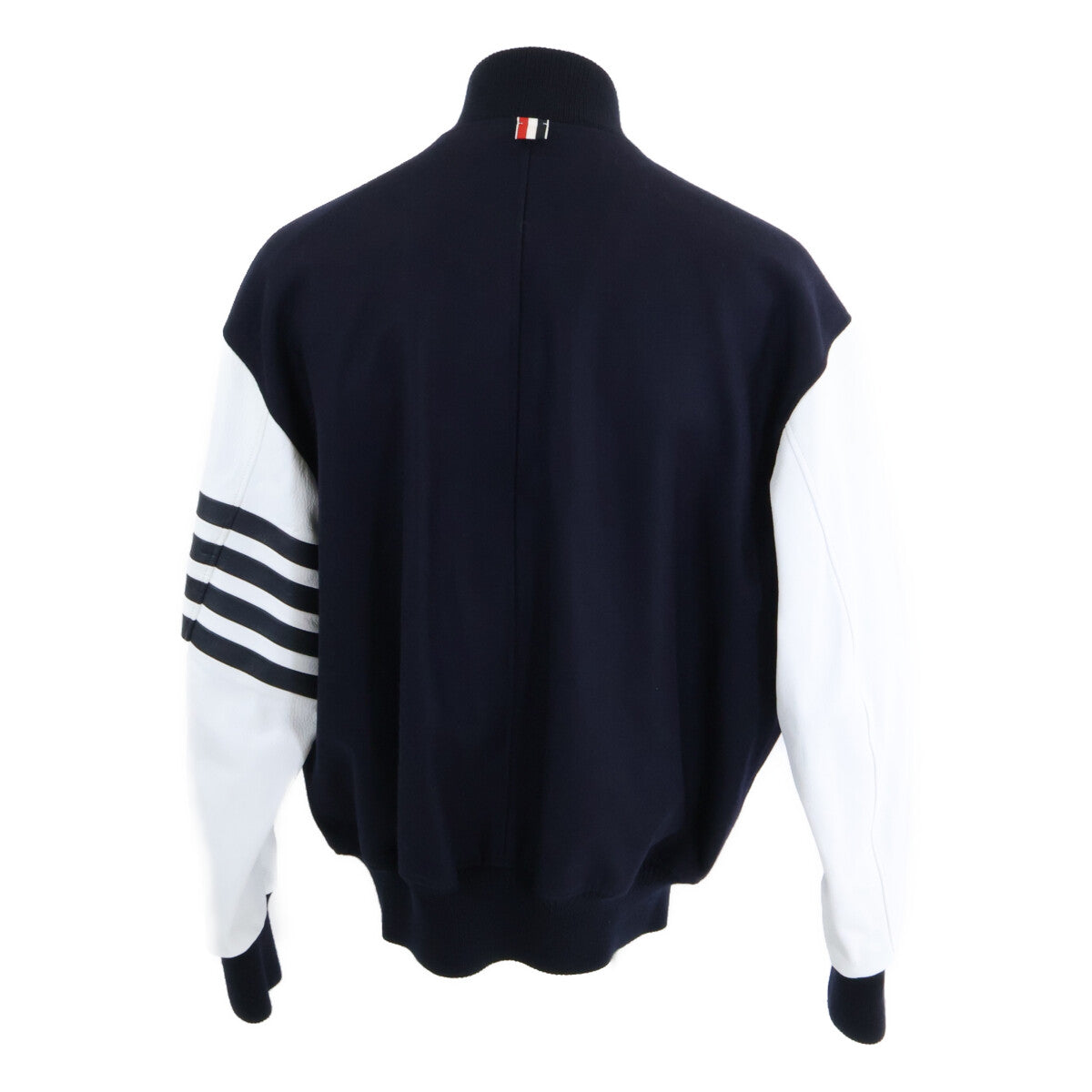 THOM BROWNE トムブラウン 新品同様 国内正規 MJO161X-05507-415 メルトンウール 4BAR オーバーサイズ ブルゾンジャケット ジャケット