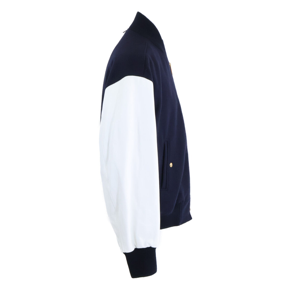 THOM BROWNE トムブラウン 新品同様 国内正規 MJO161X-05507-415 メルトンウール 4BAR オーバーサイズ ブルゾンジャケット ジャケット