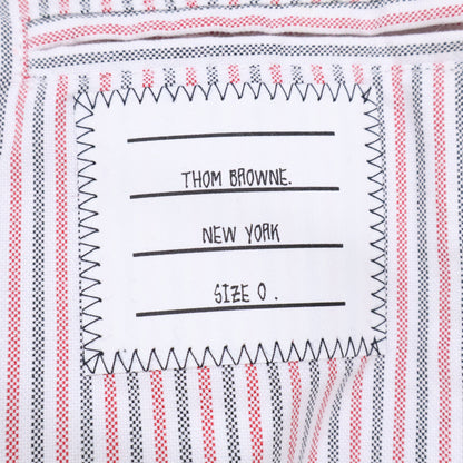 THOM BROWNE トムブラウン 新品同様 国内正規 MJO161X-05507-415 メルトンウール 4BAR オーバーサイズ ブルゾンジャケット ジャケット