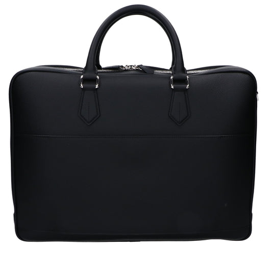 BONAVENTURA Jackson Shrink Leather Briefcase Business Bag, Like New