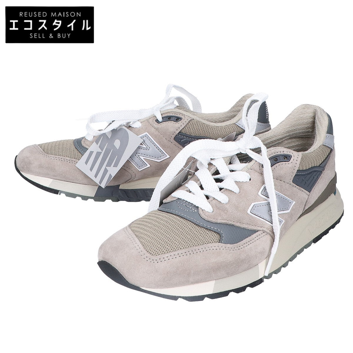 NEW BALANCE ニューバランス U998GR MADE in USA 998 Core ｽﾆｰｶｰ シューズ 27