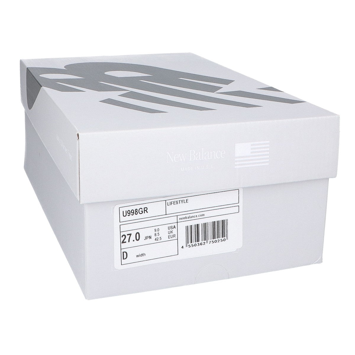 NEW BALANCE ニューバランス U998GR MADE in USA 998 Core ｽﾆｰｶｰ シューズ 27