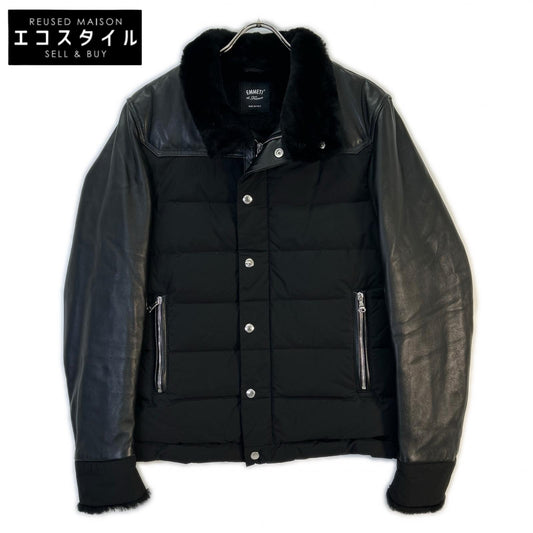 EMMETI 【Excellent condition/Domestic正規】Leather Switching Down Jacket 48 Men's