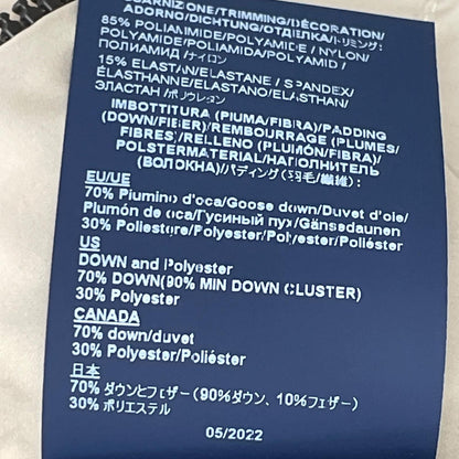 HERNO 赫尔诺 PI0767U 防泼水哑光尼龙连帽羽绒马甲 马甲 48 男士