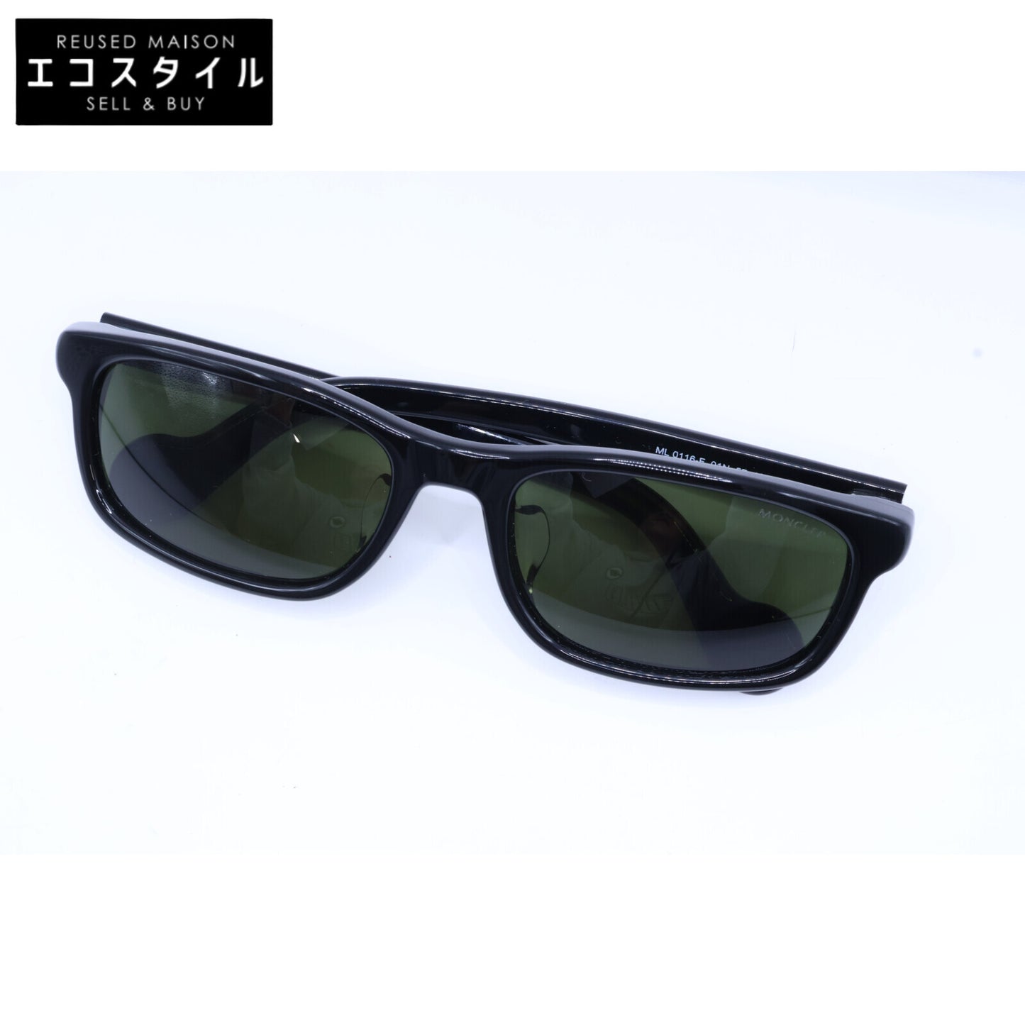 MONCLER 盟可睐 【美品】ML0116-F 01N 方框太阳镜