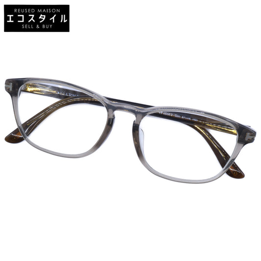 TOM FORD トムフォード 【美品】TF5355-F 020 スクエア メガネフレーム 眼鏡