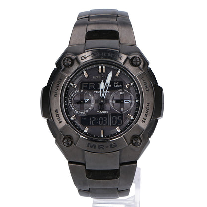 G-SHOCK G-SHOCK MRG-7700B-1AJF 钛金属 电子指针双显 太阳能电波手表
