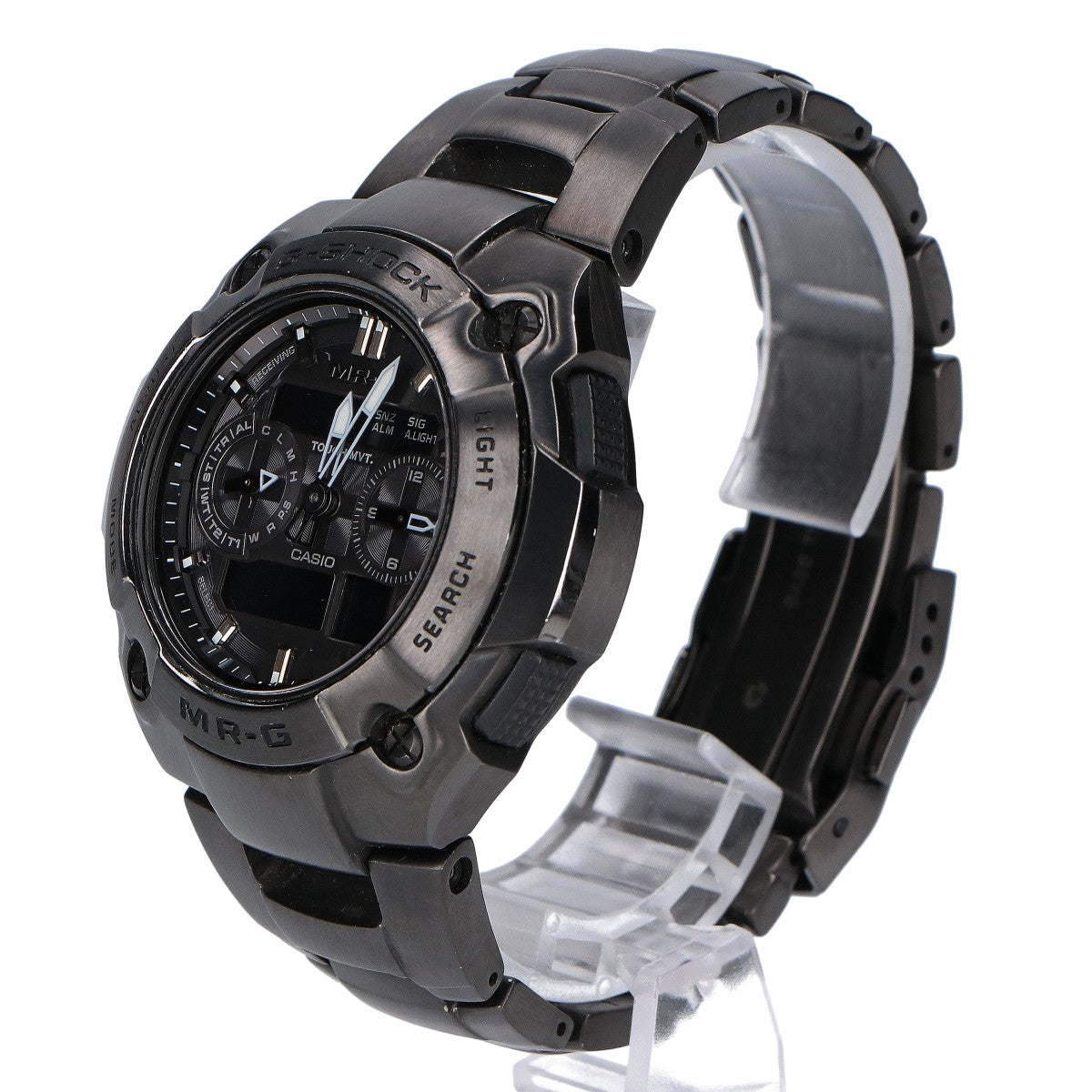 G-SHOCK G-SHOCK MRG-7700B-1AJF 钛金属 电子指针双显 太阳能电波手表