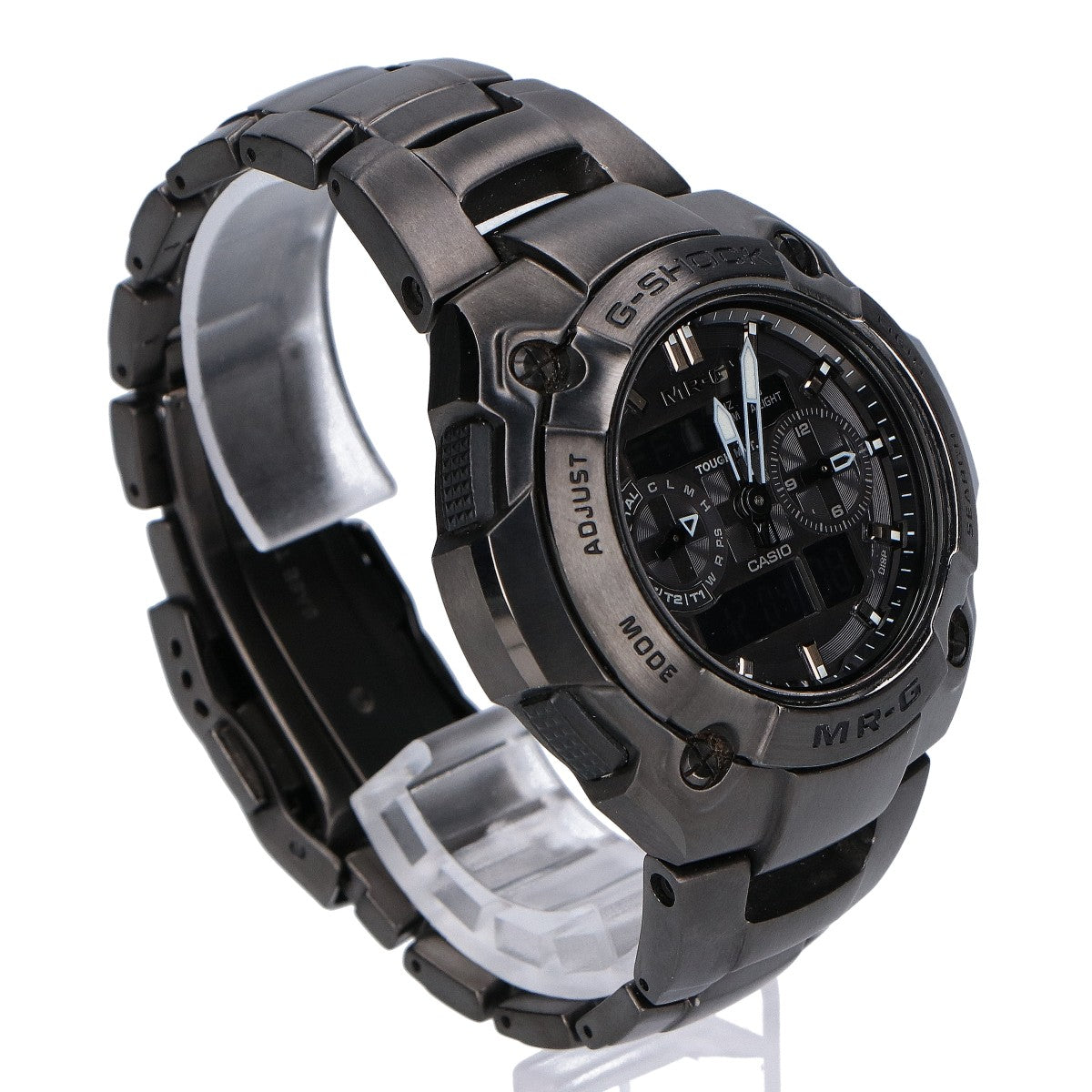 G-SHOCK G-SHOCK MRG-7700B-1AJF 钛金属 电子指针双显 太阳能电波手表