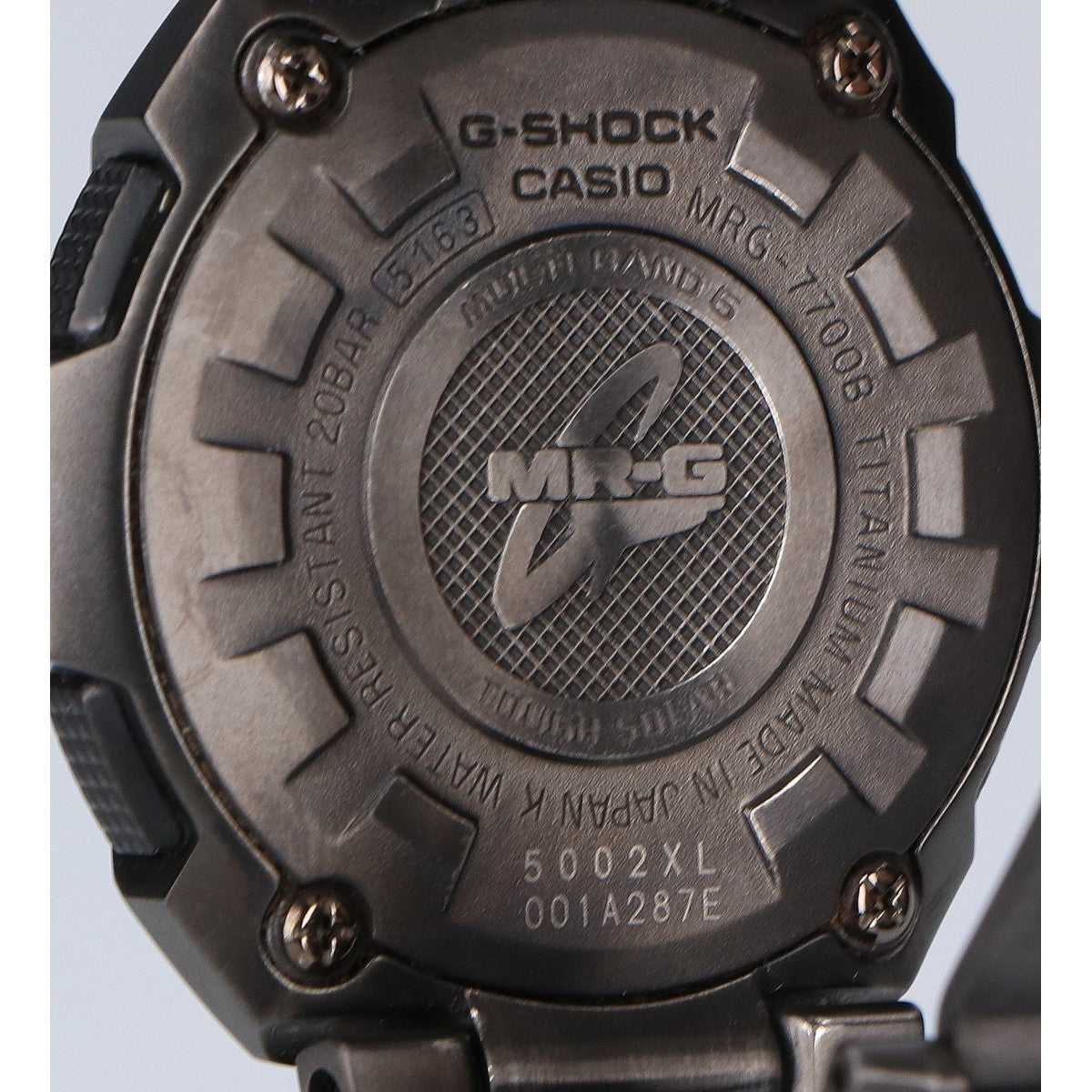 G-SHOCK G-SHOCK MRG-7700B-1AJF 钛金属 电子指针双显 太阳能电波手表