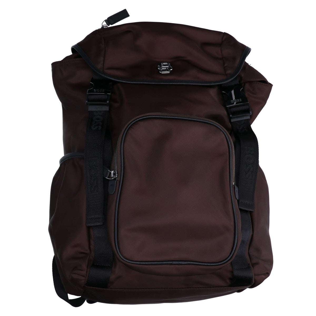 HUGOBOSS ヒューゴボス 【美品】50516809 Double B モノグラム ツイル バックパック リュック バックパック
