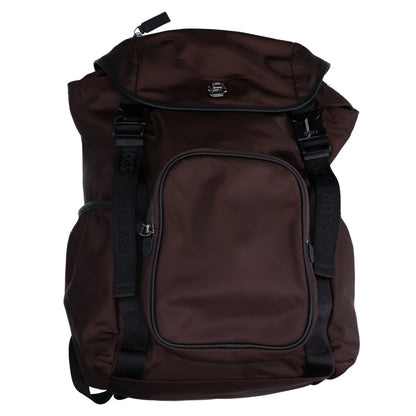 HUGOBOSS ヒューゴボス 【美品】50516809 Double B モノグラム ツイル バックパック リュック バックパック