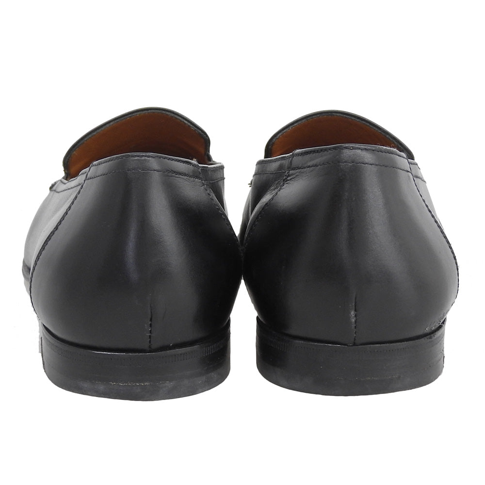 Salvatore Ferragamo サルヴァトーレフェラガモ レザー タッセルローファー シューズ レディース ブラック 7 1/2 シューズ