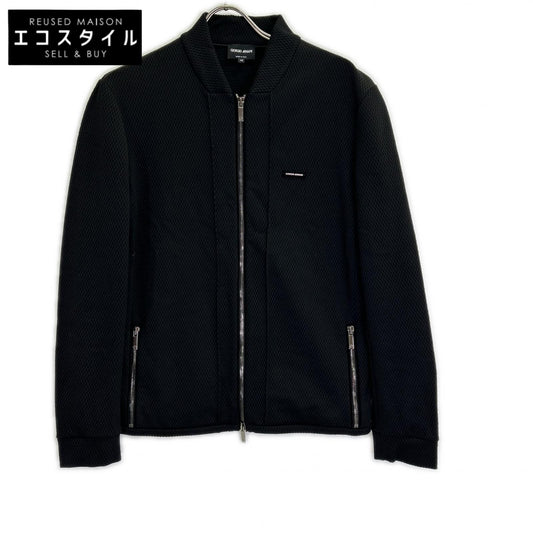 GIORGIO ARMANI ジョルジオアルマーニ 6GSB73 SJPPZ ジップアップストレッチブルゾン トップス