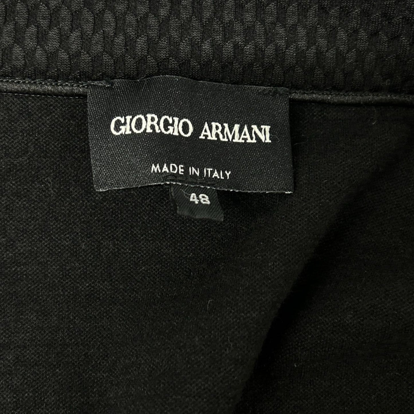 GIORGIO ARMANI ジョルジオアルマーニ 6GSB73 SJPPZ ジップアップストレッチブルゾン トップス