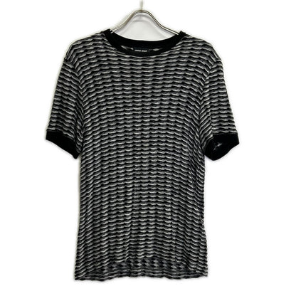 GIORGIO ARMANI ジョルジオアルマーニ 6GSM63 SJGDZ ストレッチ総柄半袖Tシャツ トップス
