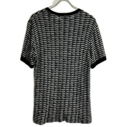 GIORGIO ARMANI ジョルジオアルマーニ 6GSM63 SJGDZ ストレッチ総柄半袖Tシャツ トップス