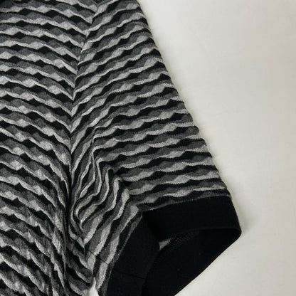 GIORGIO ARMANI ジョルジオアルマーニ 6GSM63 SJGDZ ストレッチ総柄半袖Tシャツ トップス