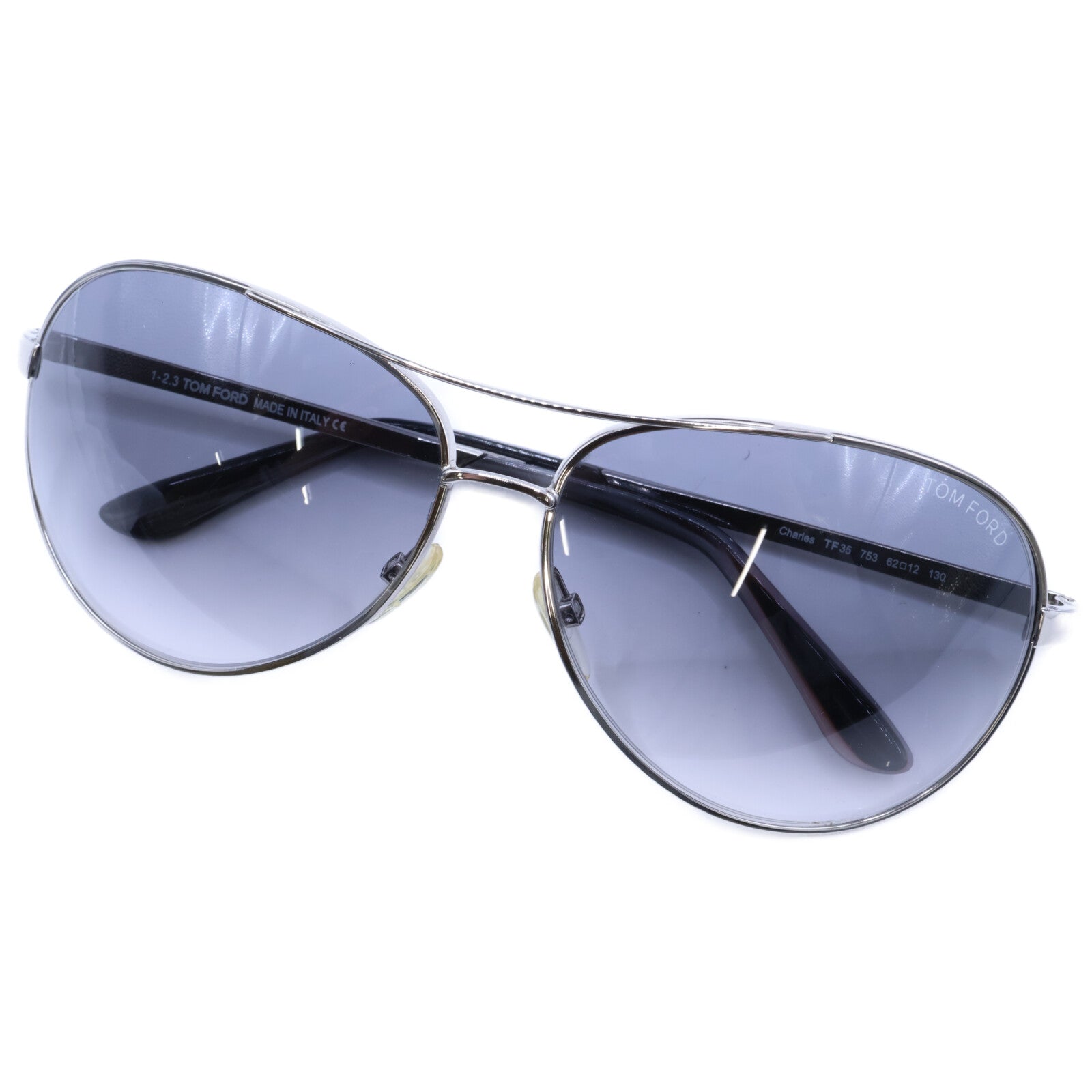 TOM FORD トムフォード 【美品】TF35 753 Charles チャールズ ティアドロップ サングラス