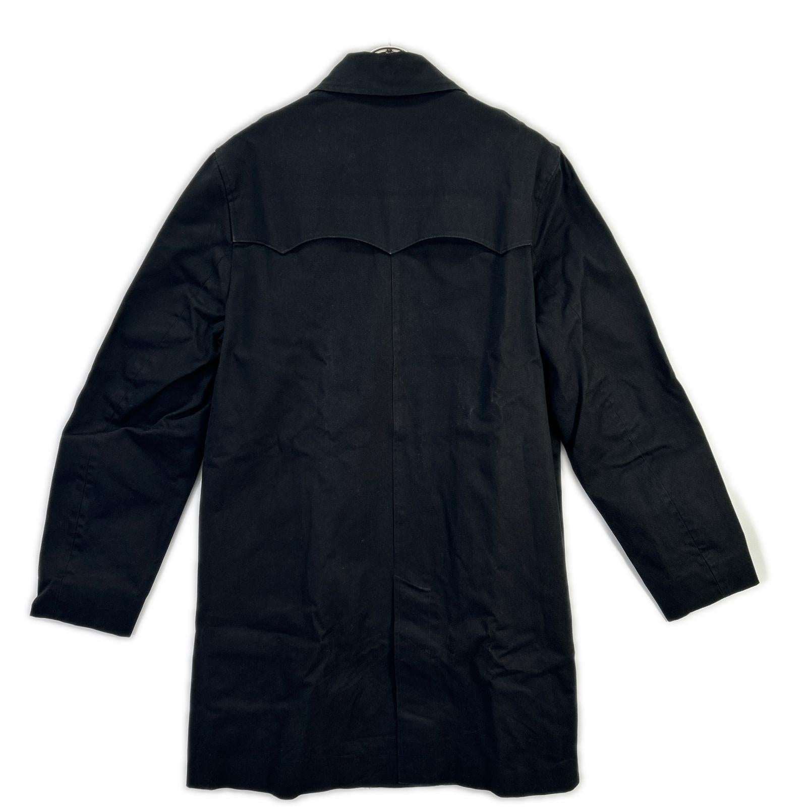 FRED PERRY フレッドペリー ブラック Twill Zip-Through Mac コート コート