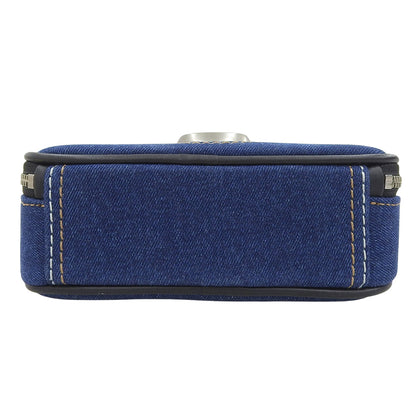 MARC JACOBS マーク ジェイコブス 新品同様 ザ デニム チェーン スナップショット ショルダーバッグ レディース ブルー 2F4HCR027H05 473 ショルダーバッグ