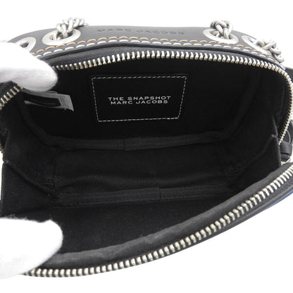 MARC JACOBS マーク ジェイコブス 新品同様 ザ デニム チェーン スナップショット ショルダーバッグ レディース ブルー 2F4HCR027H05 473 ショルダーバッグ