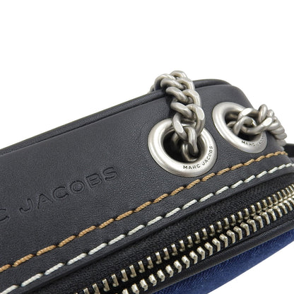 MARC JACOBS マーク ジェイコブス 新品同様 ザ デニム チェーン スナップショット ショルダーバッグ レディース ブルー 2F4HCR027H05 473 ショルダーバッグ