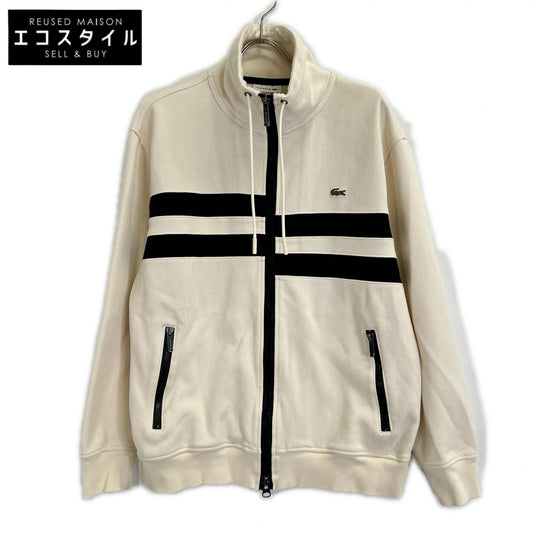 IVORY Asymmetrical Border High Neck Jacket Jacket M Men's