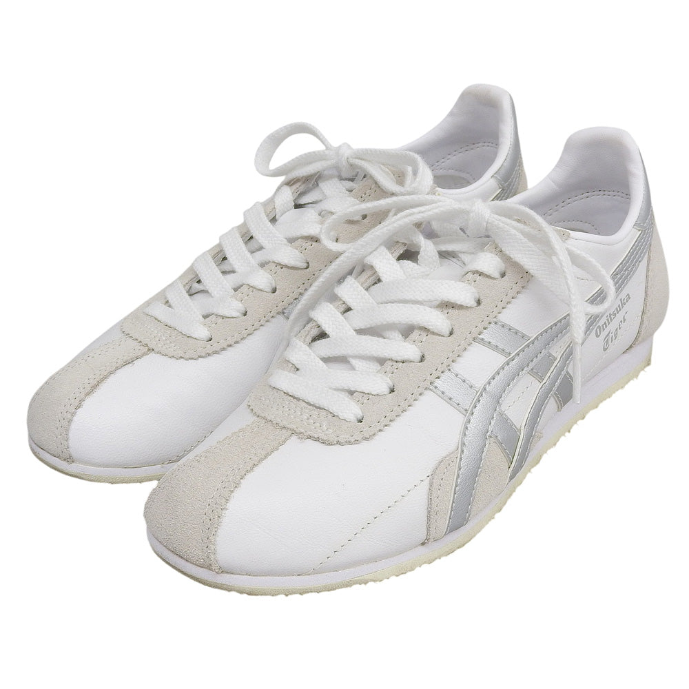 onitsuka tiger オニツカタイガー 美品 Mexico Runsparkランスパークスニーカー シューズ レディース ホワイト 23cm 1183B480 シューズ