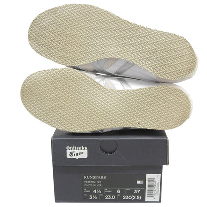 onitsuka tiger オニツカタイガー 美品 Mexico Runsparkランスパークスニーカー シューズ レディース ホワイト 23cm 1183B480 シューズ