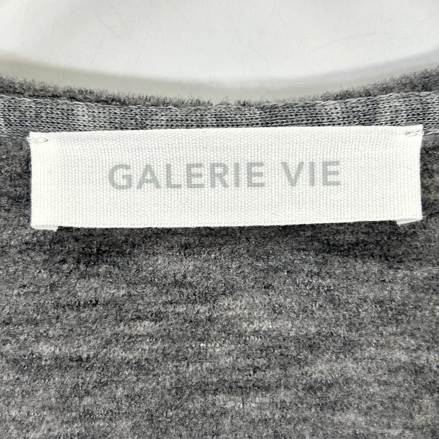 GALERIE VIE ギャルリーヴィー 23081408336 グレー ウォッシャブルウールジャージー フーデッドコート コート