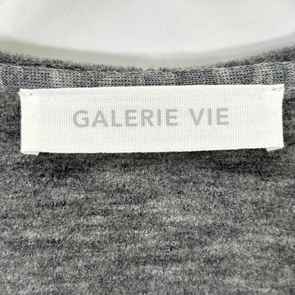 GALERIE VIE ギャルリーヴィー 23081408336 グレー ウォッシャブルウールジャージー フーデッドコート コート