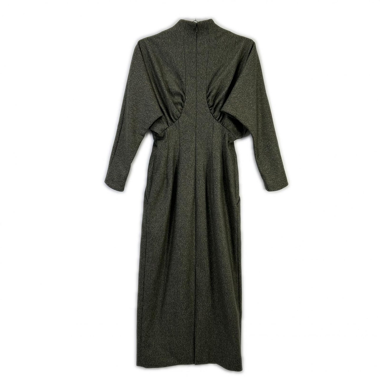 NM22FW-DR052 混色法兰绒连衣裙 女式 1