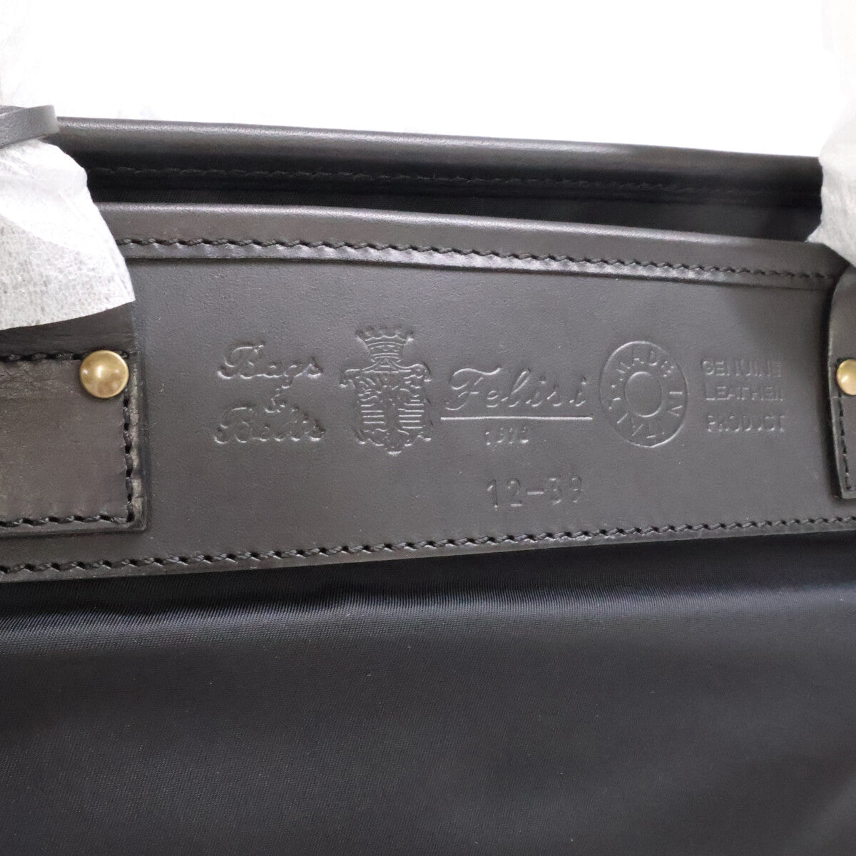 Felisi フェリージ 【新品同様】12-39 ナイロンｘレザー ビジネスバッグ ブリーフケース