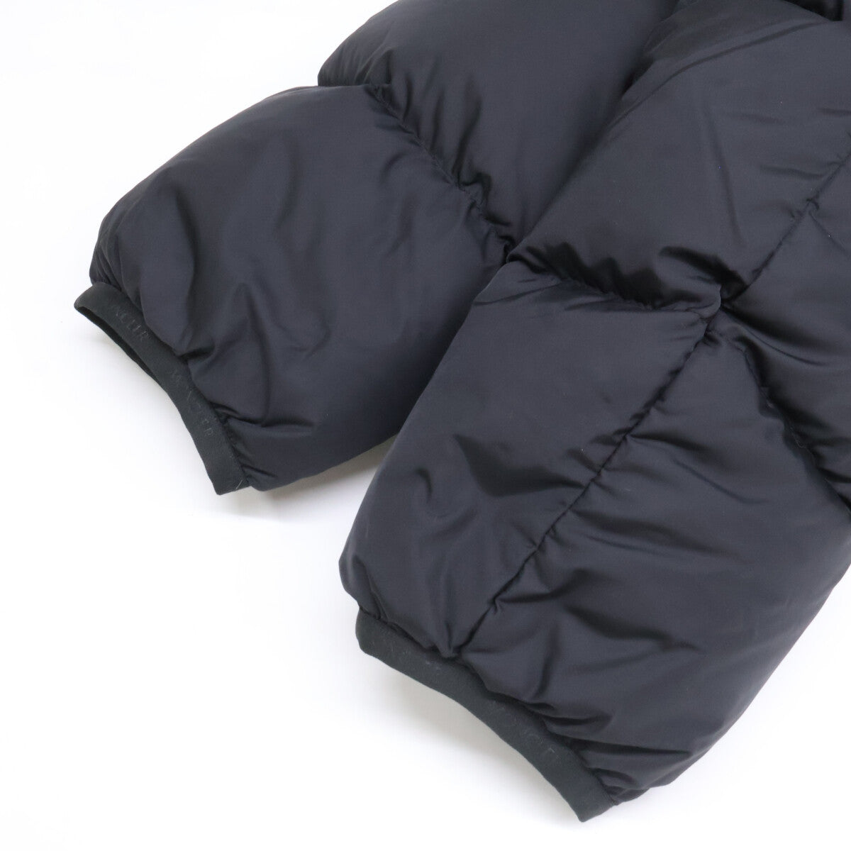 MONCLER モンクレール 【美品】MONTCLA モンクラ 内側ロゴ刺繍グログランテープ フーディダウンジャケット ジャケット