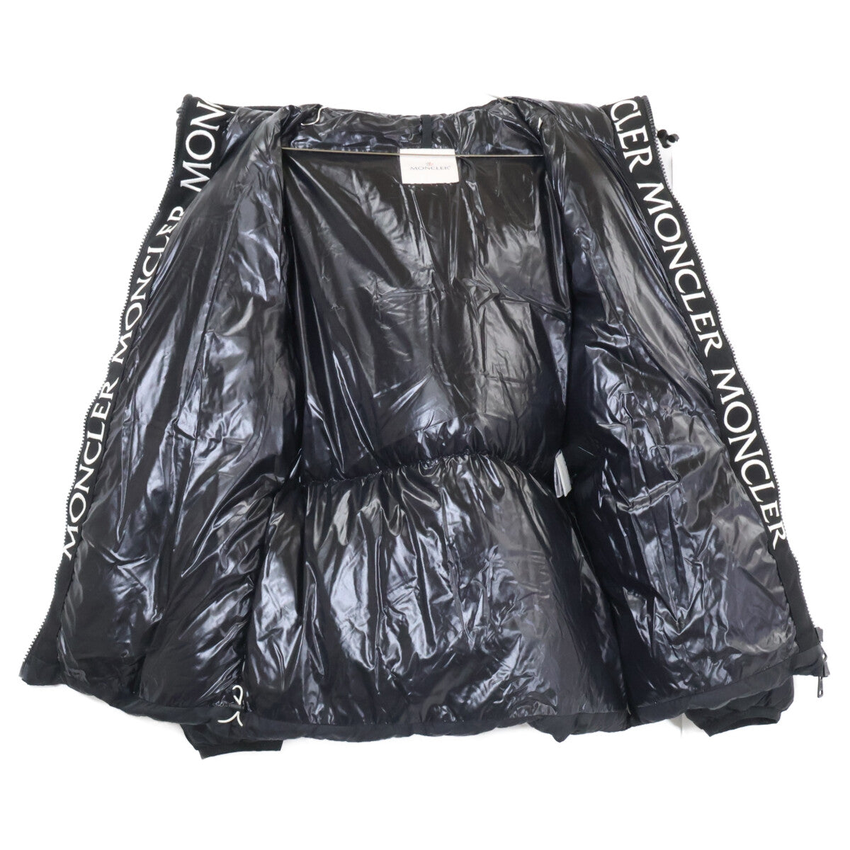 MONCLER 盟可睐 【美品】MONTCLA 蒙克拉 内侧徽标刺绣罗缎带连帽羽绒服 夹克