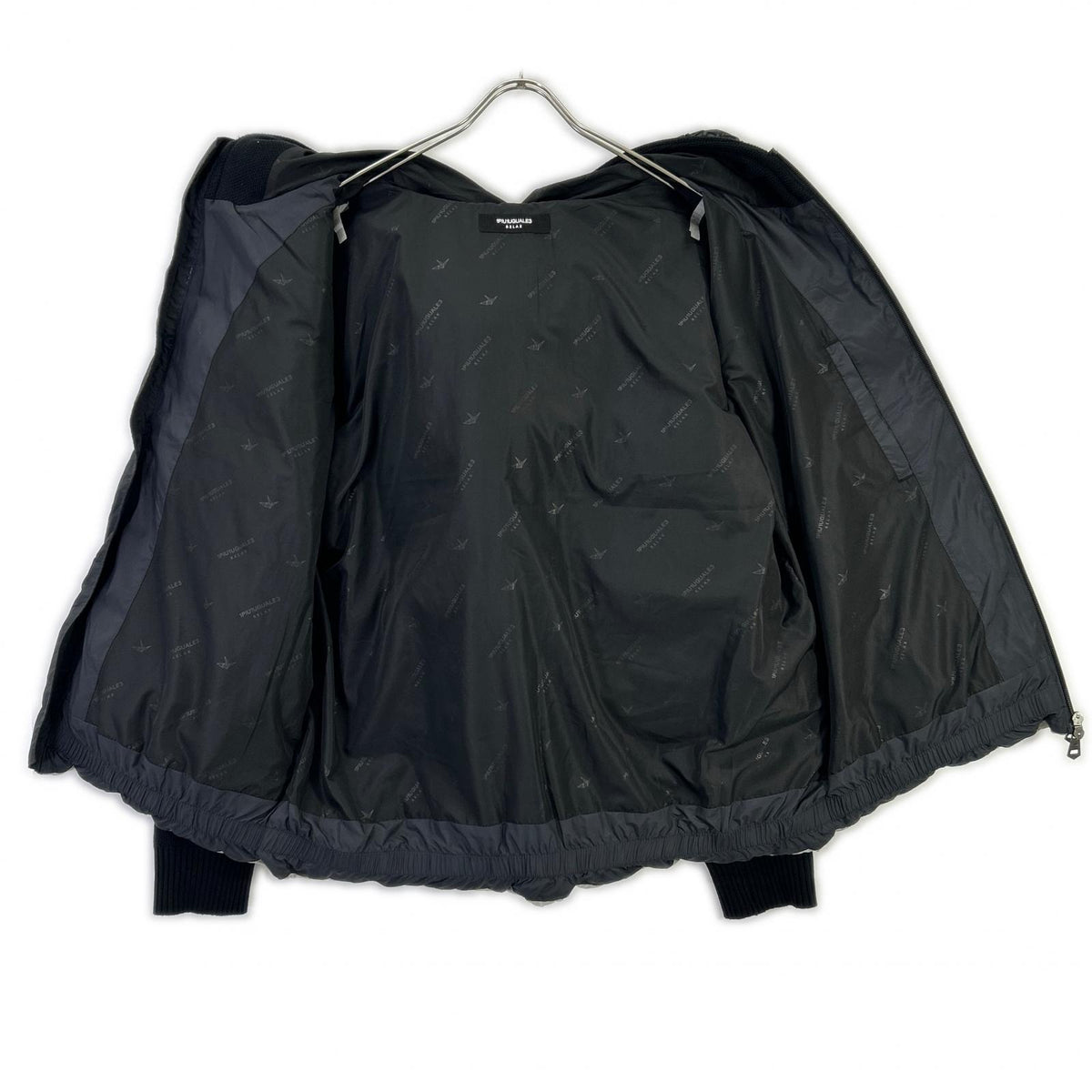 1piu1uguale3 ウノピゥウノウグァーレトレ USO-25106 Gradient Knit-Combo Padded Jacket Jacket