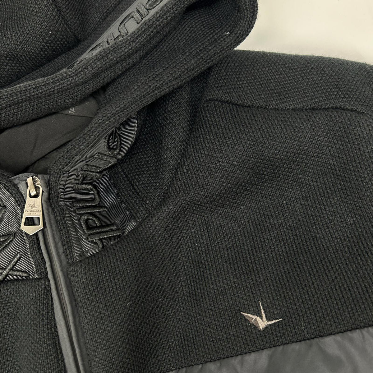 1piu1uguale3 ウノピゥウノウグァーレトレ USO-25106 Gradient Knit-Combo Padded Jacket Jacket