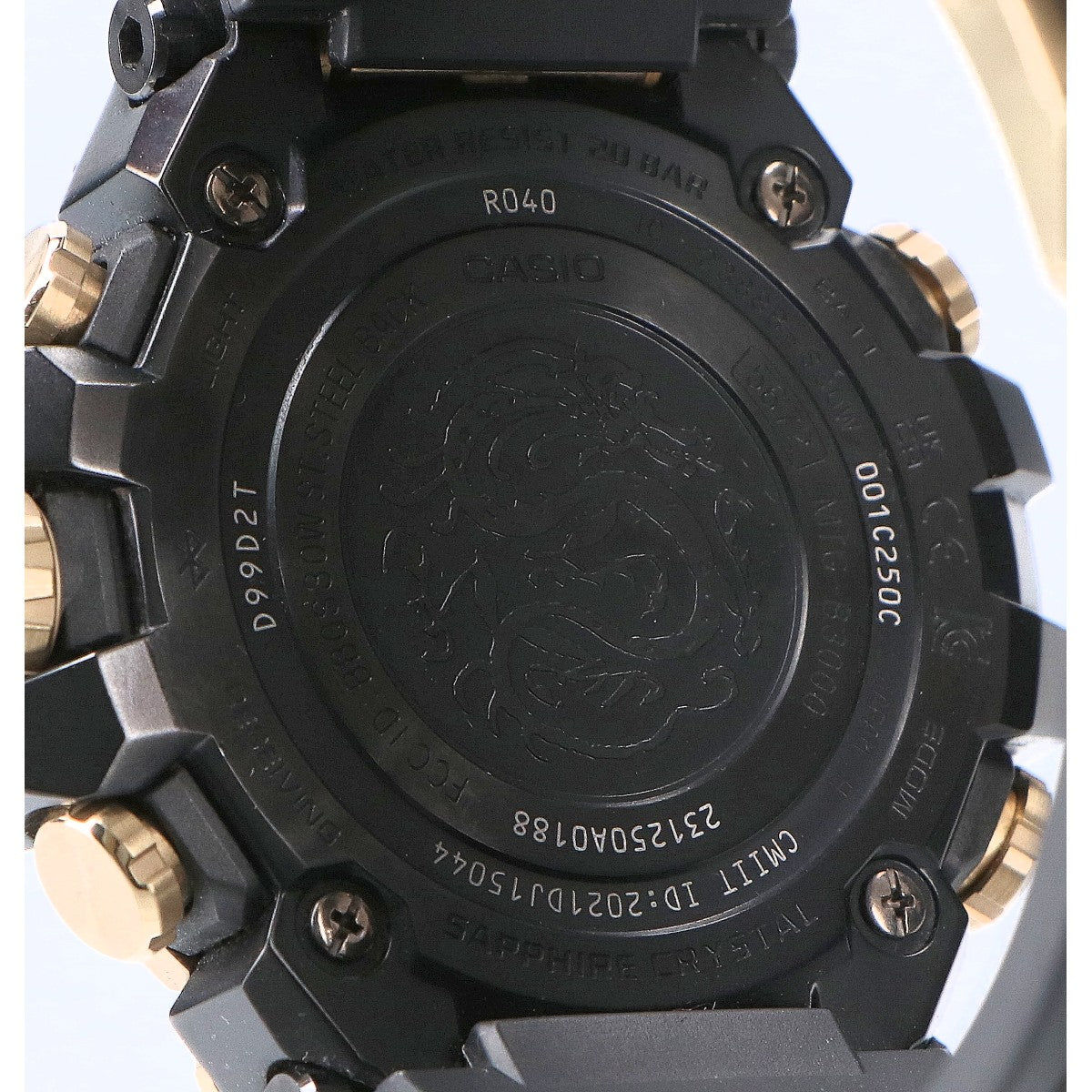 MTG-B3000CXD-9AJR 金の龍 The Year of the Dragon 腕時計 - メンズ