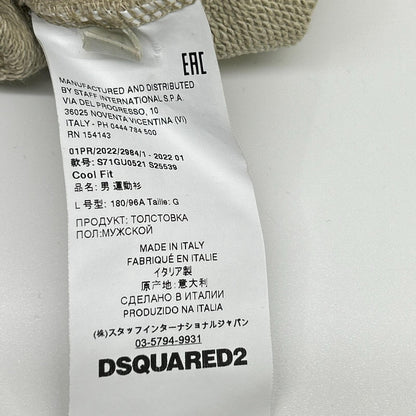 22年製 S71GU0521 ﾛｺﾞﾊﾟｰｶｰ トップス L メンズ