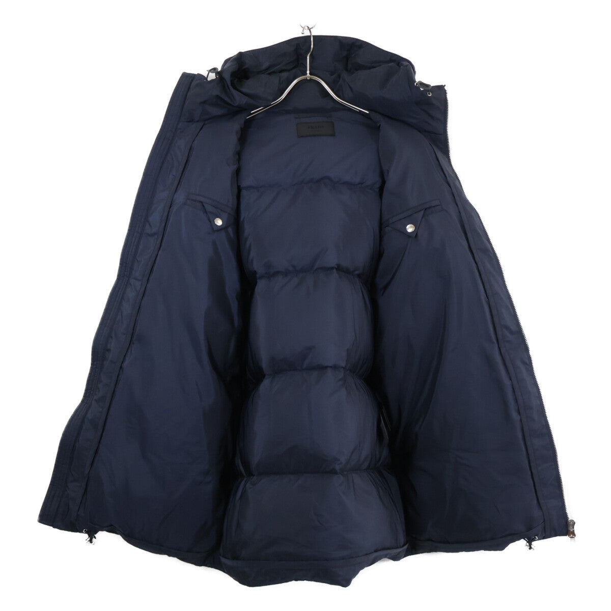 PRADA Excellent Condition Official Domestic Product Made in 2024 SGH073 Triangle Logo Down Jacket Coat