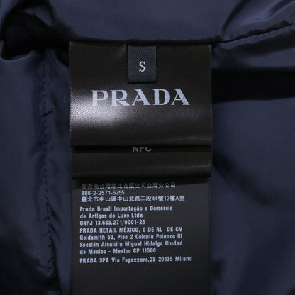 PRADA Excellent Condition Official Domestic Product Made in 2024 SGH073 Triangle Logo Down Jacket Coat