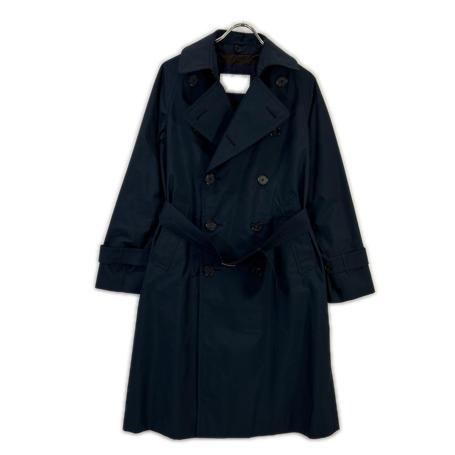 AL III Navy Trench Coat XXS Men's